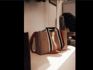 Totebag Cokelat Kulit